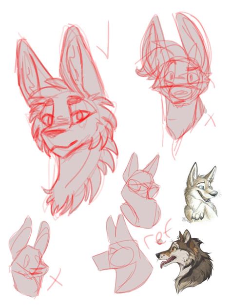 How To Draw A Furry Wolf