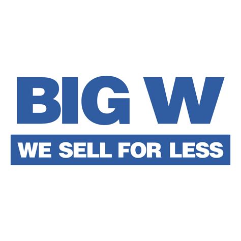 Big W Logo Png - img-gimcrackery