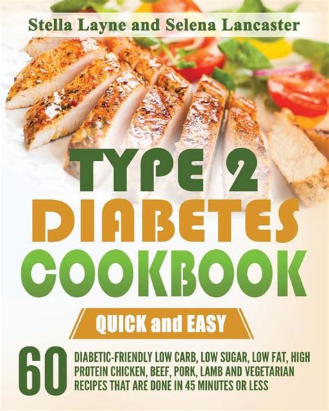 Foods that are higher in carbs include grains, starchy vegetables a cup of milk also counts as a carb food. Type 2 Diabetes Cookbook : Quick and Easy - 60 Diabetic-Friendly Low Carb, Low Sugar, Low Fat ...