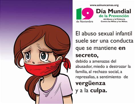 Abuso Sexual Infantil Nunca Más 19 Días De Activismo Para La