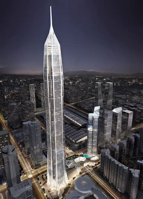 Chinas Tallest Skyscraper Under Construction One Floor Every Four Days