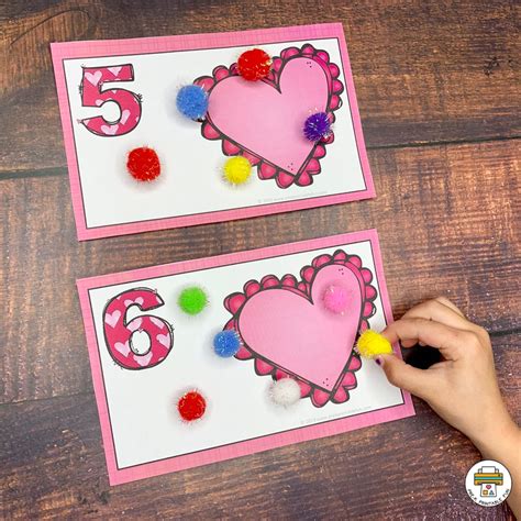 Hearts And Valentines Day Preschool Activities Pre K Printable Fun