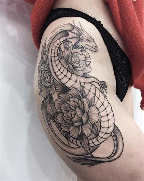 65 Badass Thigh Tattoo Ideas For Women Page 4 Of 6