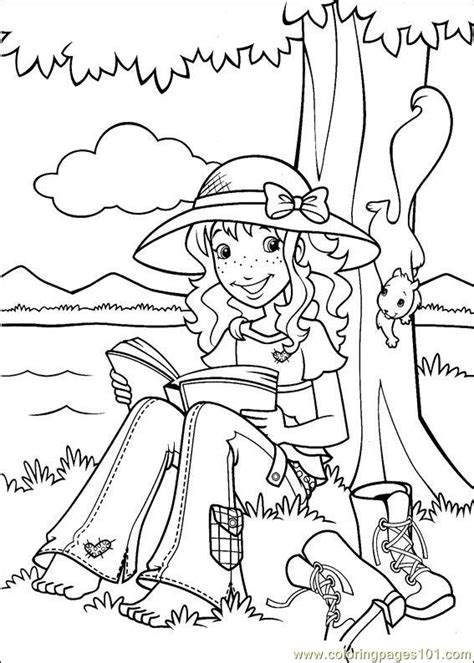 Here you can print free coloring pages and paint: Coloring Pages Holly Hobbie (23) (Cartoons > Holly Hobbie ...