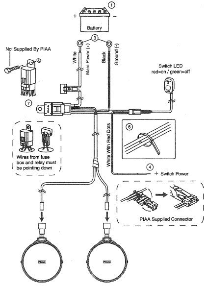 Piaa Driving Lights Wiring Diagram Wiring Diagram