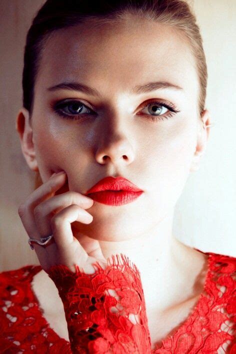 Red Lips Scarlett Johanson Scarlett Scarlett Johansson