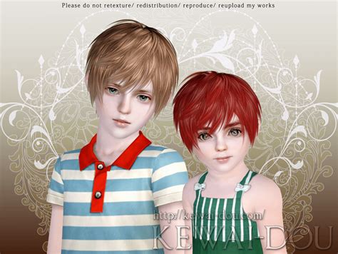 Lezginka Hair For The Sims3 Kewai Dou