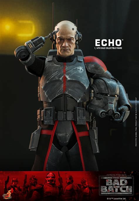 Star Wars The Bad Batch 16 Scale Echo Figure Deploys At Hot Toys