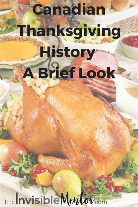Canadian Thanksgiving History A Brief Look