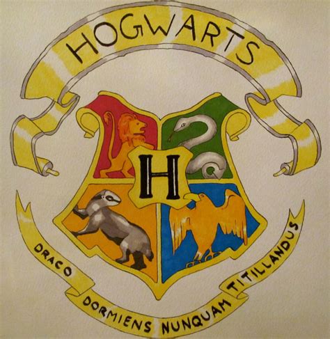 The Coat Of Arms Of Hogwarts By Lurimaxen On Deviantart