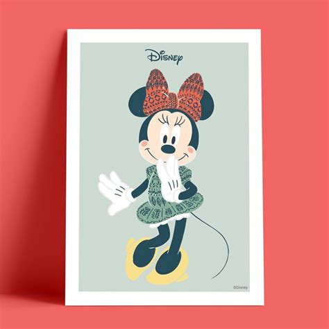 Ντροπαλή Μίνι Μαους Disney Μίκυ Μίνι και η παρέα τους Αφίσες Πόστερ