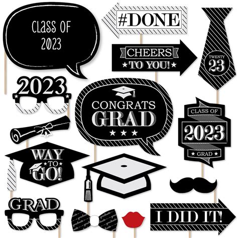 Big Dot Of Happiness Graduation Cheers 2023 Graduation Photo Booth