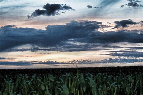 Clouds And Corn Photograph By Marty Kugler Fine Art America