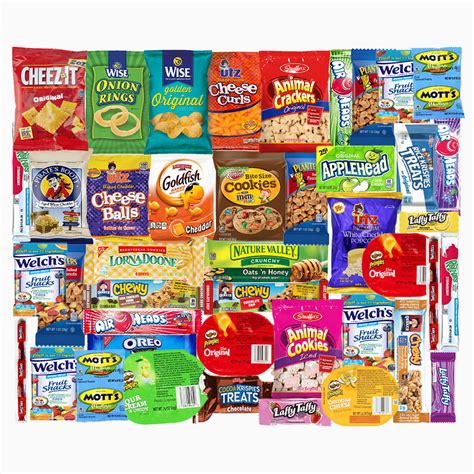 Snack Variety Pack, Snack Sampler And Care Package For Offices, College ...