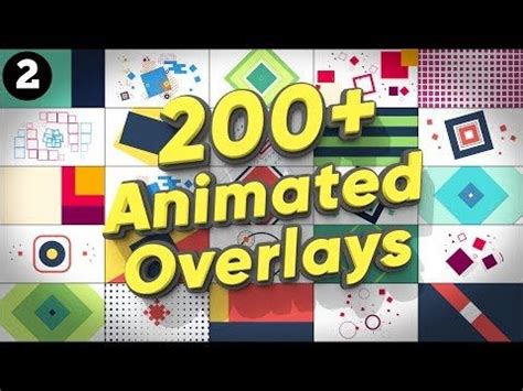 Let these thematic templates turn video creation into an easy and fun process. Animated Overlays Video Huge Editing Pack Intro Template ...