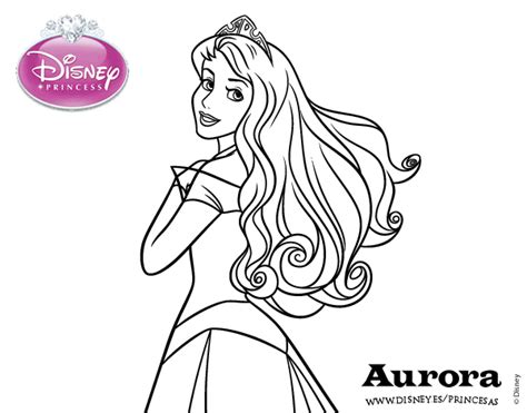 Dibujo De La Bella Durmiente Princesa Aurora Para Colorear Dibujos