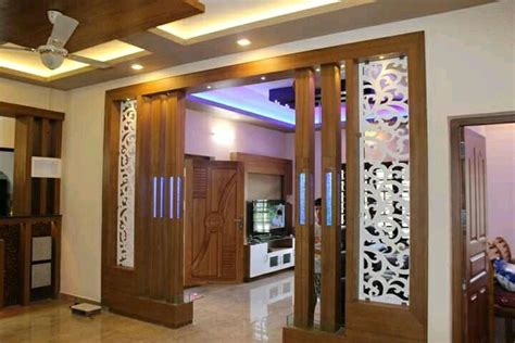 Pin By Syamanoj On കേരളവീട് Living Room Partition Living Room