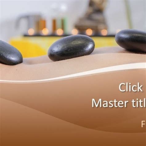 Free Massage Spa Powerpoint Template Powerpoint Templates Powerpoint Template Free Powerpoint