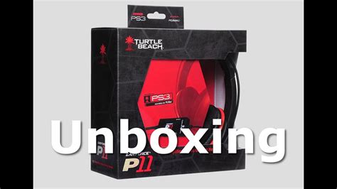 Turtle Beach P11 für PC PS3 Unboxing YouTube