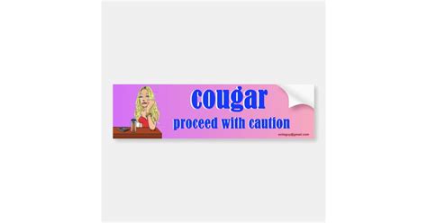 Cougar Bumper Sticker Zazzle