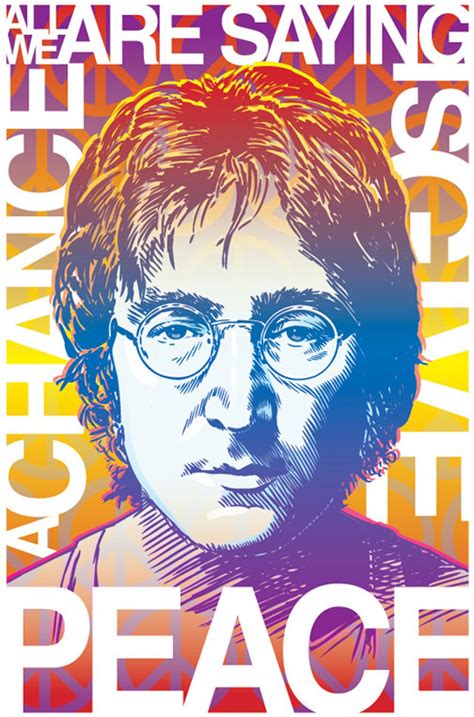 13 X 19 John Lennon John Lennon Poster John Lennon Wall