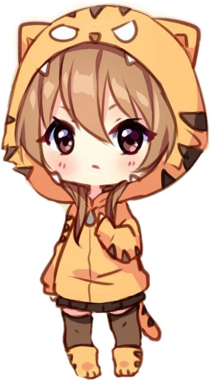 Chibi Chbi Pocket Cute Anime Tiger