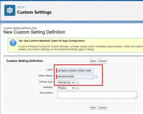 What Are Custom Settings In Salesforce Intellipaat