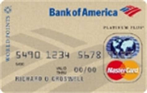 Bank visa® platinum credit card. bank of america credit cards - bank of america credit card application