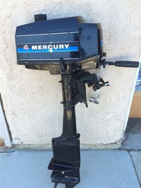 Mercury 4hp 2 Stroke Outboard Bloodydecks