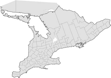 1891 Ontario Census Divisions Randomosity