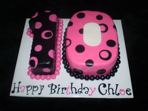 spoted number ten 10 cake — birthday cakes 10th birthday cakes for girls 10 birthday cake