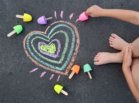 Diy Sidewalk Chalk Pops Project Nursery