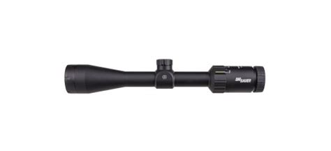Sig Sauer Whiskey 3 4 12x40mm 1 Sfp Quadplex Reticle Riflescope