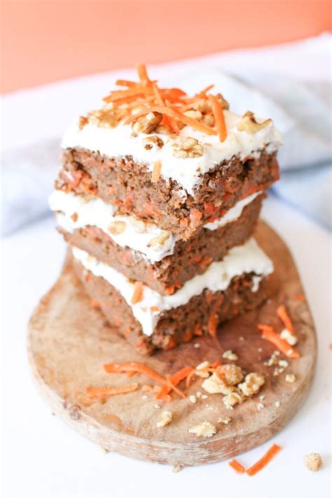 I was wondering what plates you used in your pictures? Healthy Carrot Cake | Recipe | Dessert recipes, Cake servings, Healthy carrot cakes