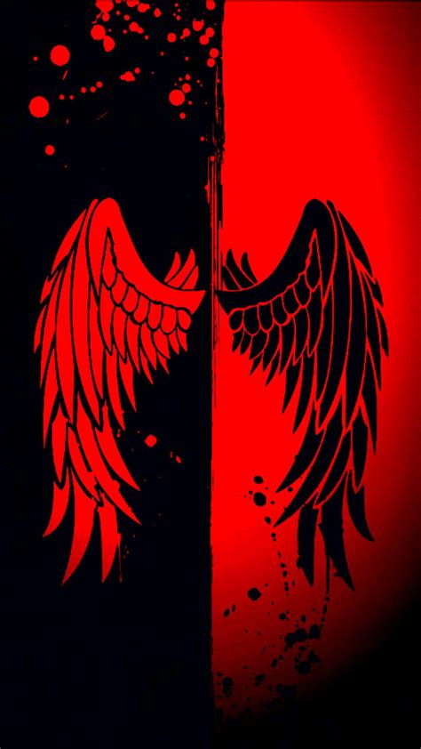 Red Angel Wings Cool Angel Wings Hd Phone Wallpaper Pxfuel Hot Sex
