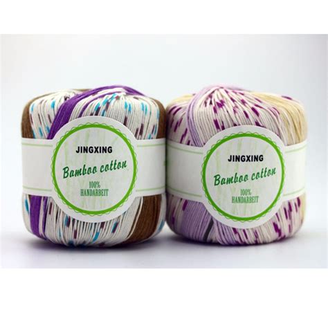 500g 10 Ball Baby Top Soft Smooth Natural Bamboo Cotton Hand Knitting