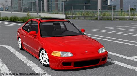 Assetto Corsaホンダシビック EJ 1 クーペ Honda Civic EJ 1 Coupe Stock アセット