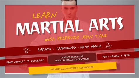 Martial Arts And Karate Class Banner Template Karate Classes Karate Martial Arts Promotional