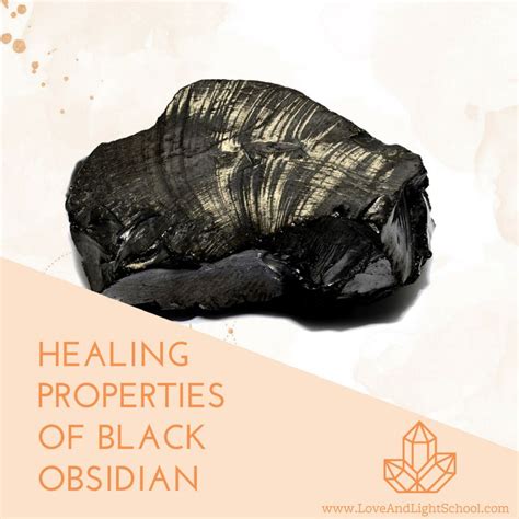 Healing Properties Of Black Obsidian A Crystal For Personal Growth
