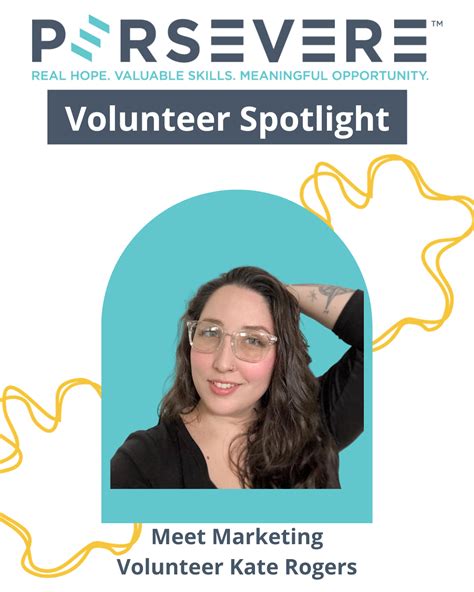 Volunteer Spotlight Meet Kate Rogers
