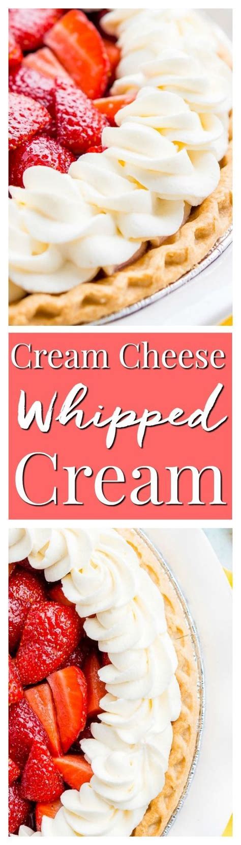 What's the difference between heavy. This Cream Cheese Whipped Cream is deliciously creamy and ...
