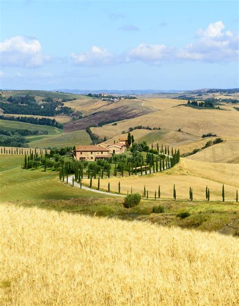 Crete Senesi Tuscany Italy Stock Photo Image Of Countryside