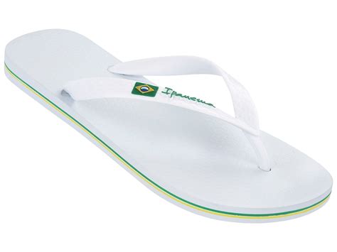Ipanema White Flip Flops Ipanema Classica Brasil Ii Ad White