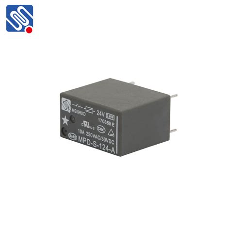 Meishuo Mpd S 124 A Miniature Electric Parameter Normally Open Relay
