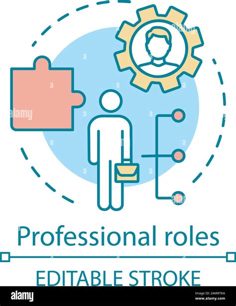 Roles And Responsibilities Icon Vector Vectors Hi Res Stock Photography