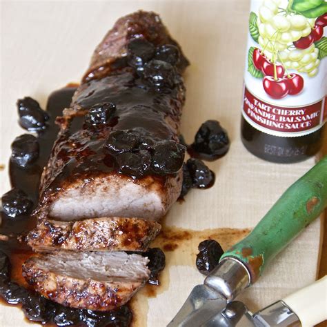 Here you have a super easy and delicious recipe for xmas, or new year's eve or any other special occasion! PORK TENDERLOIN WITH CHERRY BALSAMIC REDUCTION SAUCE (Tart Cherry Zinfandel Balsamic Finishing ...