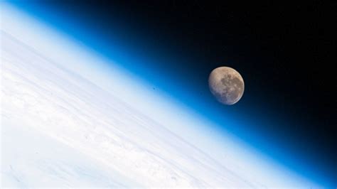 Nasa Releases Stunning Photographs Of The Moon Taken From The Iss