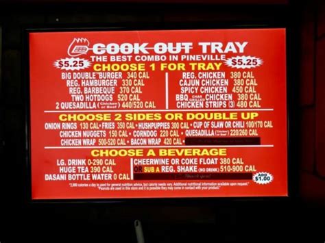 Cookout Tray Price The Food Menus