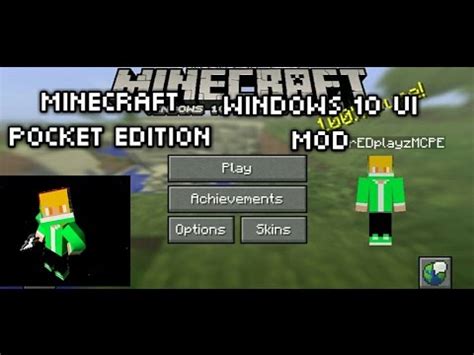 We did not find results for: Minecraft Pocket Edition Windows 10 Ui Mod - YouTube