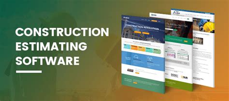 The Best Construction Estimating Software